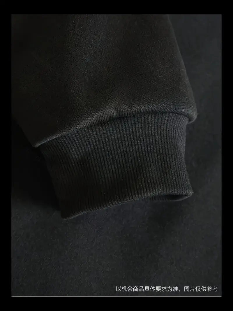 Men’s Layered Plaid Sleeve Hoodie – Trendy Streetwear Pullover with Plaid Hood & Pocket